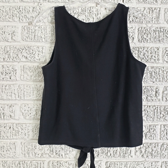 Madewell Texture & Thread Button Tie Tank - Picture 5 of 6